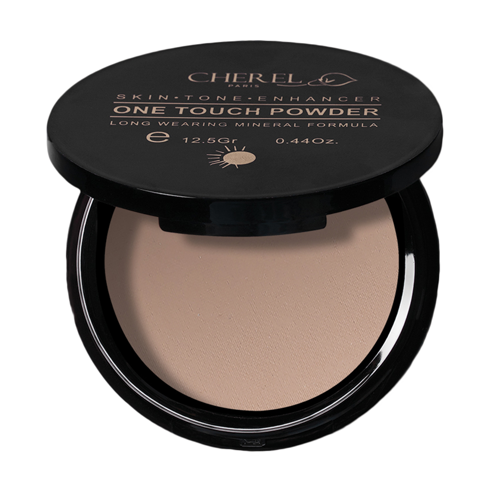 Пудра компактна для обличчя СHEREL One Touch Powder тон 5, 12.5 г